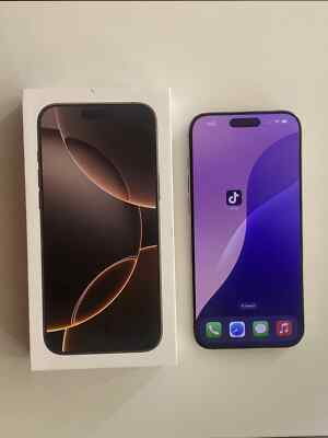 IPHONE 16 PRO MAX 512GB (UNLOCKED) WITH TIKTOK CHEAPEST RATE ON EBAY! BLACK