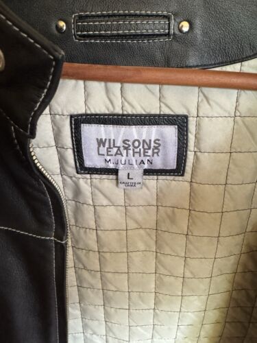 Vintage Wilson Leather Men’s Jacket M Julian - Picture 2 of 5
