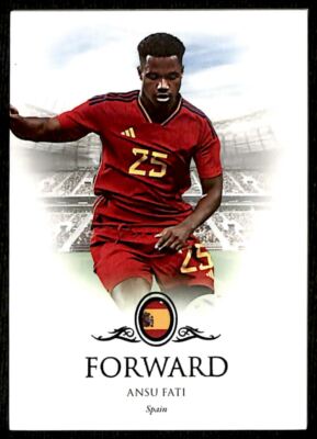 2023 Futera Unique World Football Ansu Fati #65 CDW