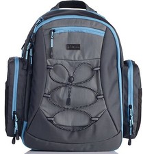 Okkatots Everyday Baby Diaper Bag Backpack Grey NEW