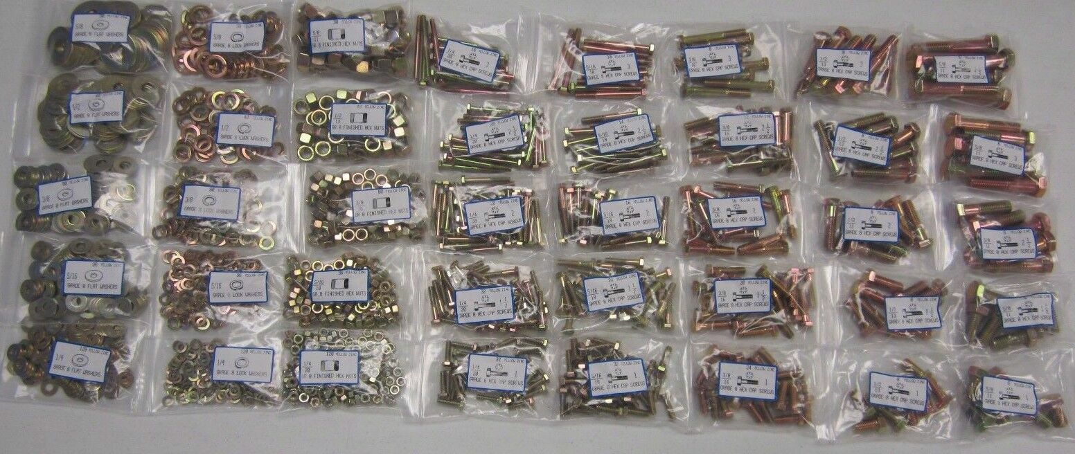Super Combo 1496 PC Grade 8 Fine, 1496 PC Coarse & 1496 PC Metric 10.9 Kit