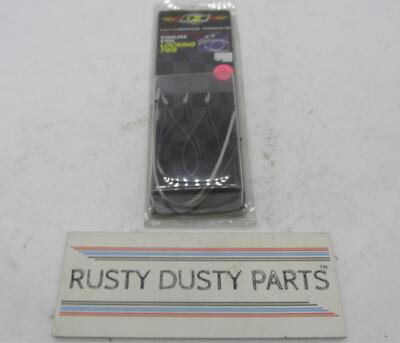 Lot of 4 Design Engineering Stainless Steel Locking Ties