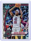2024-25 Bowman Chrome University RAVEN JOHNSON Team Logo Variation Refractor SSP