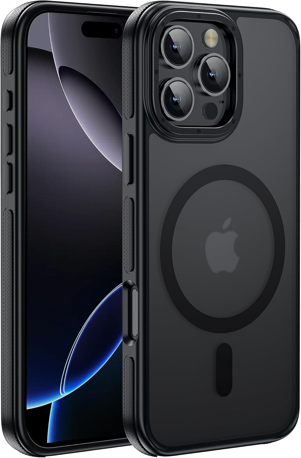 Strong Magnetic for Iphone 16 Pro Max Case [10Ft Military-Grade Protection] Comp