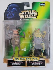 Star Wars Power of the Force Max Rebo Band Pairs Joh Yowza and Sy Snootles-NRFP