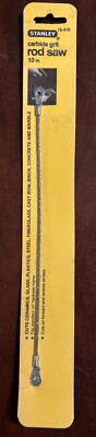 Stanley Carbide Grit Rod Saw - 10 inch - 15-410 - Made in USA - NEW IN PACKAGE