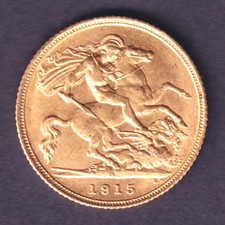 Australia. 1915 Sydney - Half Sovereign.. Much Lustre - gEF