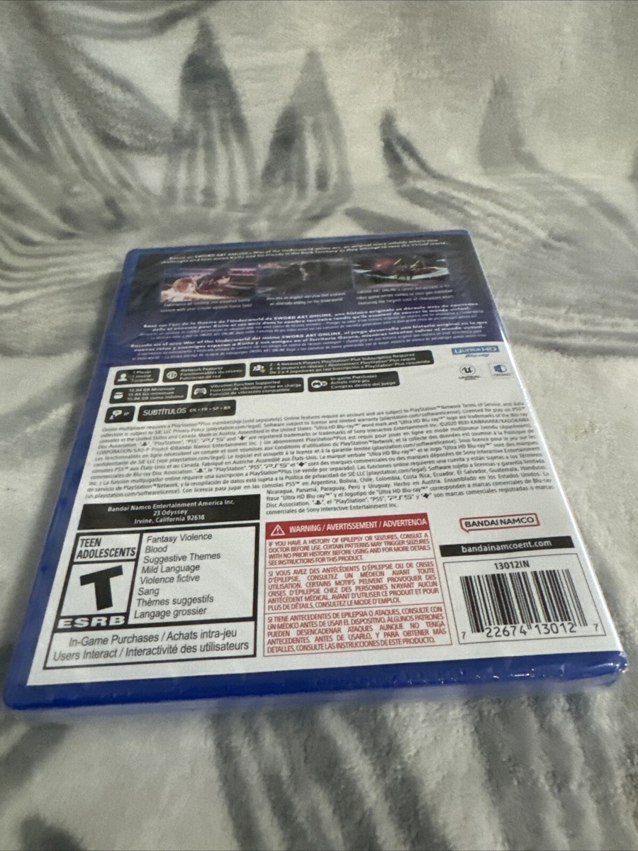Sword Art Online: Last Recollection pour PlayStation 5