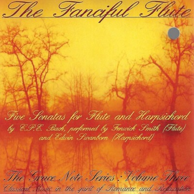 The Fanciful Flute: Five Sonatas for Flute and Harpsichord by CPE Bach (CD)