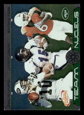2001 Pacific Prism Atomic #7 Pennington Jordan Moss Team Nucleus New York Jets