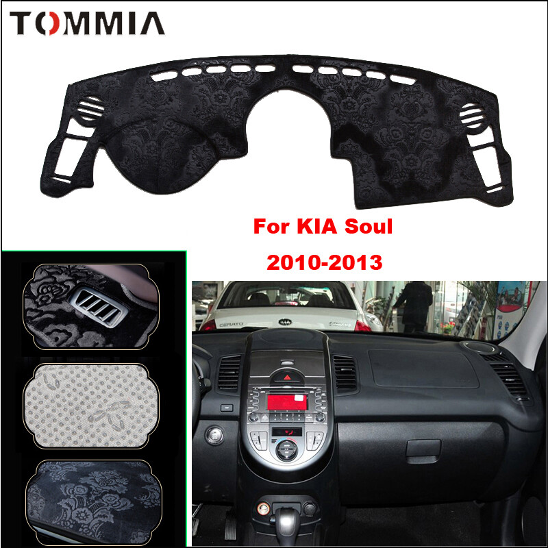 Car Dashboard Cover Dash Mat Pad Non Slip Sun Shade For KIA soul 2010