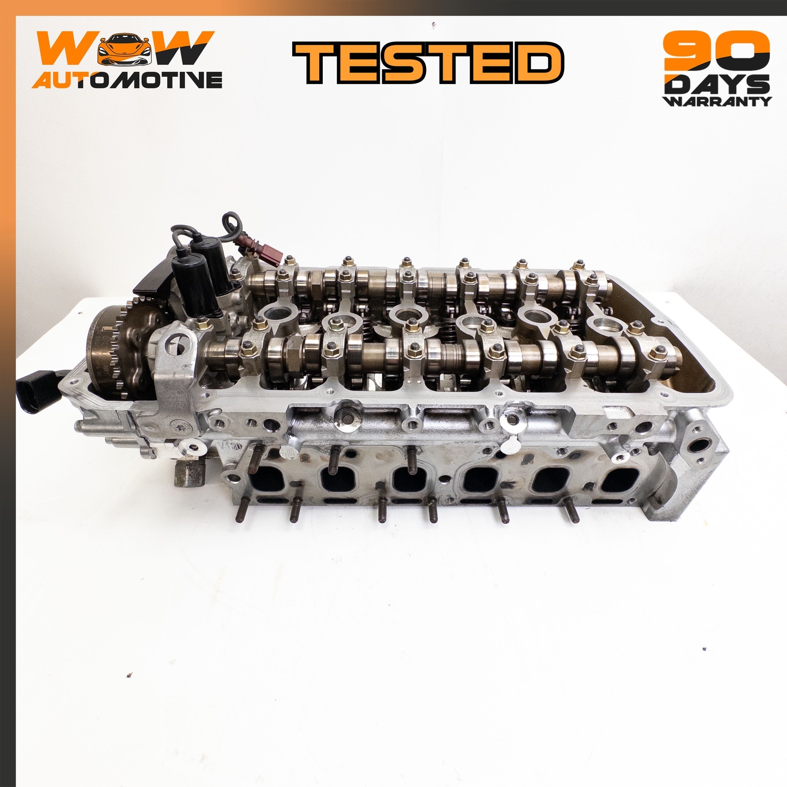 04-13 BENTLEY CONTINENTAL FLYING SPUR 6.0L W12 RIGHT ENGINE CYLINDER HEAD OEM