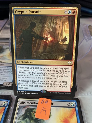 MTG Cryptic Pursuit (70/519) Streets of New Capenna Commander NM