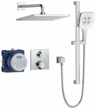 Grohe 1030690000 Rainshower GrohTherm Thermostatic Shower Kit In Chrome NIB New