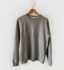 Norse Projects Ketel Classic Ivy Logo Sweatshirt Medium Grey Jumper Sweater