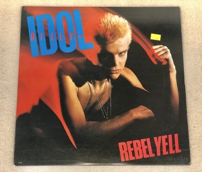 Vtg Billy Idol Rebel Yell 12'' LP Vinyl Record Album 1983 Chrysalis - Promotional