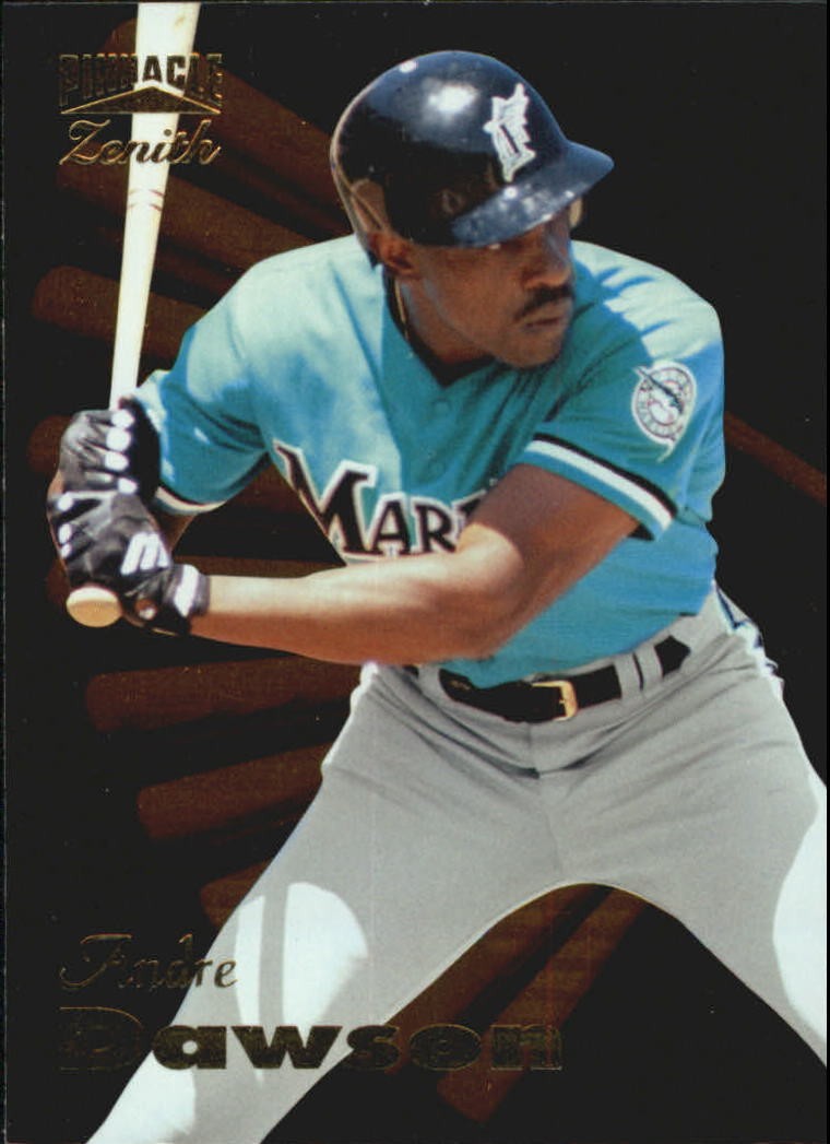1996 Pinnacle Zenith #44 Andre Dawson Florida Marlins
