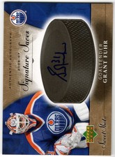 2006-07 Sweet Shot Hockey • Signature Saves • Grant Fuhr #SS-GF rare photo