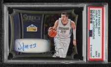 2014-15 Panini Select Die-Cut Auto 16/99 Jusuf Nurkic #84 PSA 9 MINT Rookie RC