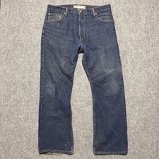 Y2K Levis 517 Jeans Mens 36x30 Blue Denim Bootcut Cowboy Western Workwear Cotton