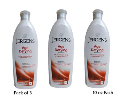 Jergens Anti-Aging mit Vitaminen A, E, C 10oz (3er Pack)