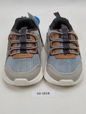 Carters Crimson Boys Athletic Sneakers Slipon Grey Size 5