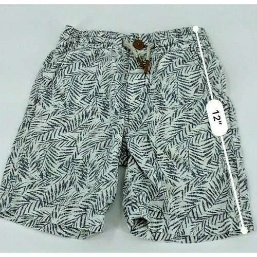 Carter’s Boy’s Elastic Drawstring Shorts Palm Tree Leaf Floral Kid’s Size 5 - Picture 6 of 6