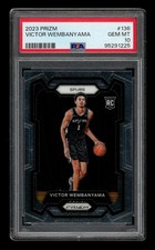 2023-24 Panini Prizm: #136 Victor Wembanyama PSA 10 GEM MINT