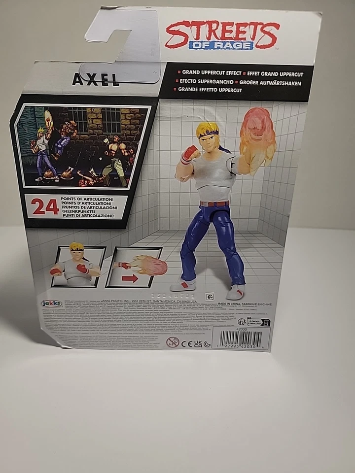Figura de acción Axel-SEGA Streets of Rage 5" de Jakks Pacific Foto 3 de 4