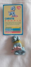 Puppy in My Pocket Figure No. 106 Christie Poodle With Fact Card