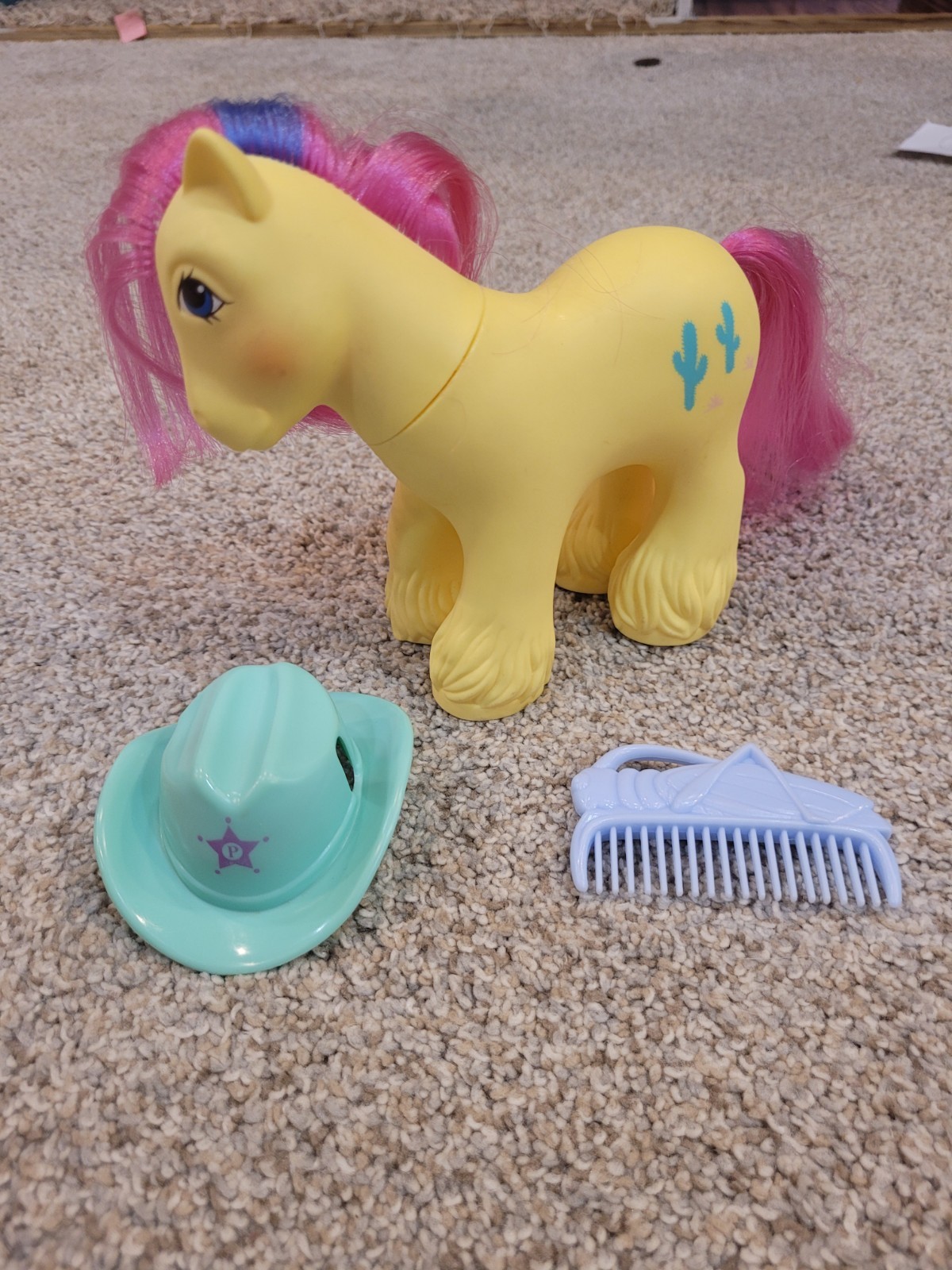 Vintage My Little Pony MLP G1 Grande Fratello Pony Tex