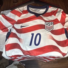 Authentic 2026 World Cup Nike USA USMNT Christian Pulisic Stadium Jersey SMALL