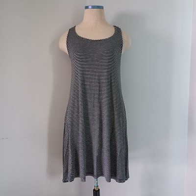 Maurices Heathered Striped Tank Dress Size Small Tunic Swimsuit Cover Summer