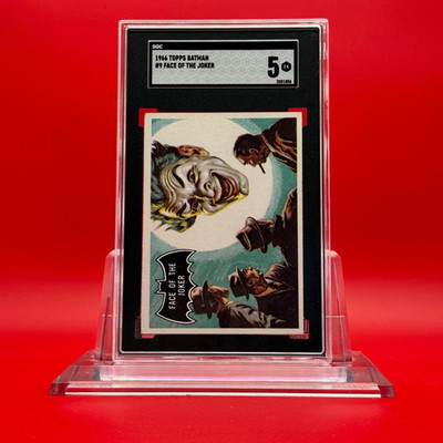 SGC 5 Face Of The Joker Topps Batman #9 1966