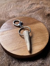 Deer Antler Key Chain Natural  Handmade From Antler 