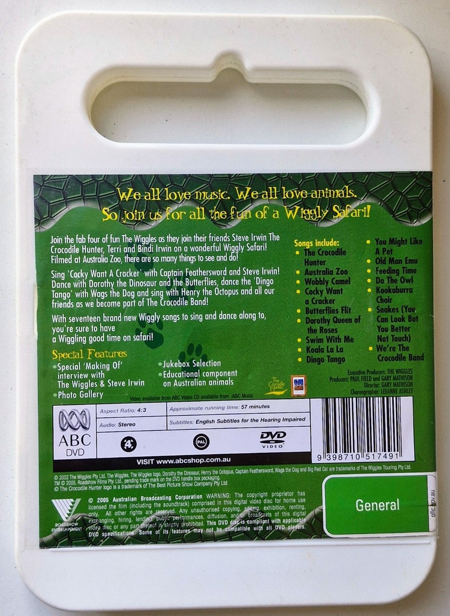 Wiggles, The-Wiggly Safari (DVD, 2002) for sale online