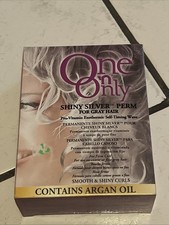One  N Only Shiny Silver Perm for Gray Hair W/ Argan Oil