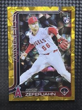 2025 Topps Update Series Ryan Zeferjahn #US324 Gold Diamante Foil /50 (RC)