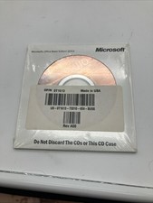 Microsoft Office Basic Edition 2003 CD Disc With Product Key - Dell Genuine