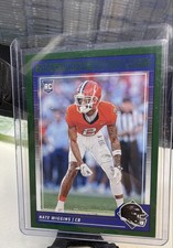 2024 Score - Rookies Nate Wiggins #320 Green (RC)