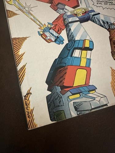 Voltron #1 (1985) Modern Comics 1st Issue First Printing - Picture 2 of 7