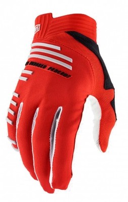 100% R-Core Full Finger Handschuhe S Racer Red