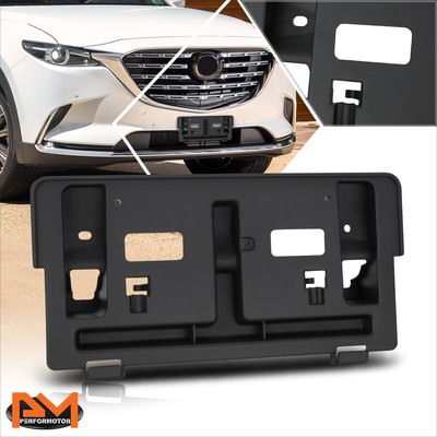 For 16-21 Mazda Cx-9 Front Bumper Tow Hook License Plate Mounting