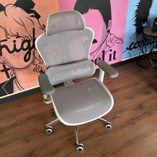 SIHOO DORO C300 ERGONOMIC OFFICE CHAIR WITH ULTRA SOFT 3D ARMRESTS - WHITE