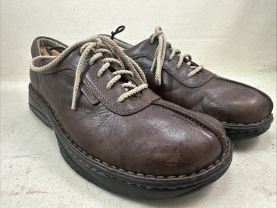 Merrell Mens Worlds Summit Brown Casual Oxford Shoes Size 9.5 M