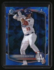 2025 Bowman Sapphire Edition Eduardo Quintero