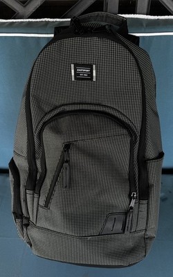 Eastport Limited Edition Travel Weekender Daypack Backpack Black White Ripstop