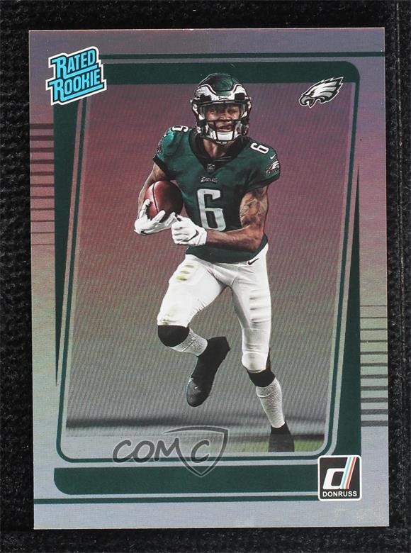 2021 Panini Donruss Rated Rookie No Name DeVonta Smith #261 Rookie RC e8i