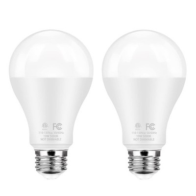 Super Bright LED Light Bulbs, 150 Watt Equivalent, 5000K Daylight White, 2600...