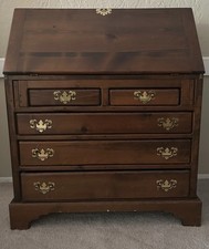 Vintage Chippendale Style Secretary/Writing Desk